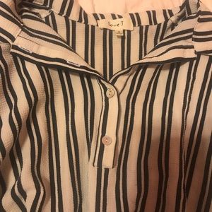 Love J long sleeve crop top